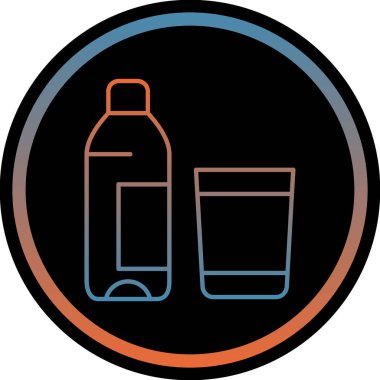 Modern b 'nin vektör illüstrasyonu eksik simgesi