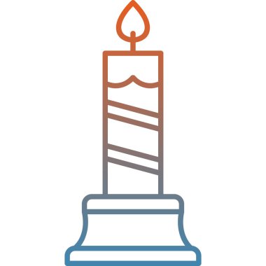 Mum. Web simgesi basit illüstrasyon