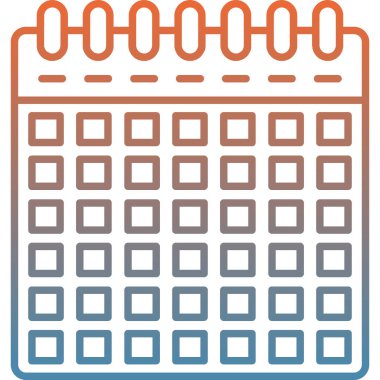 takvim tarihi gün simgesi