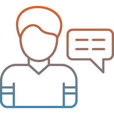 İş ve finans simgesinin vektör illüstrasyonu