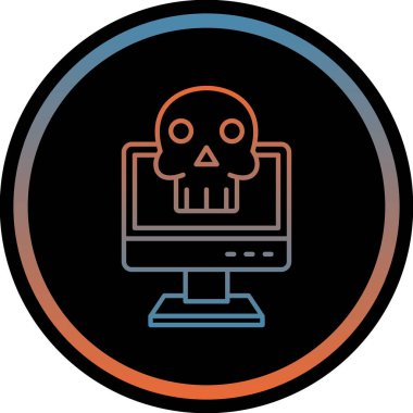 Modern simgenin vektör illüstrasyonu