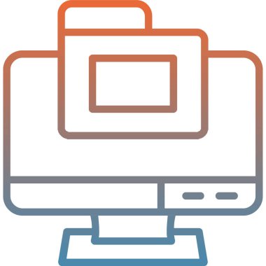 - İnternet. Web simgesi basit illüstrasyon