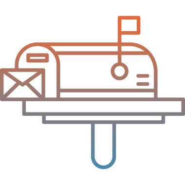 e- posta iletisi vektör illüstrasyonu