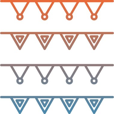 Spor oyununun tasarımı için halatla arka planda bir vektör çizimi