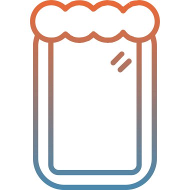 Gıda simgesinin vektör illüstrasyonu