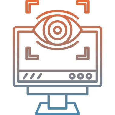 Eğilim biçimi izole edilmiş arka planda internet izleme simgesi