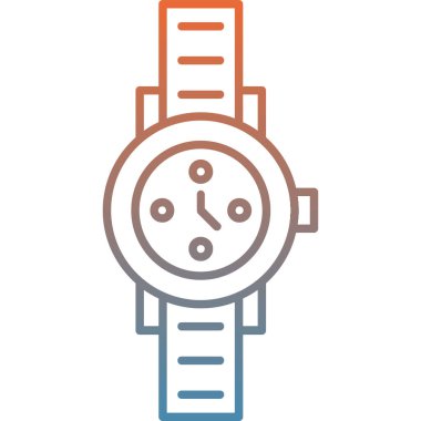 smartwatch simge vektör çizimi