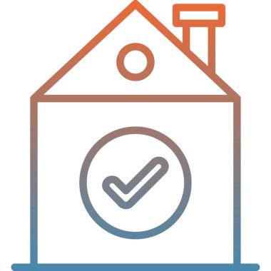 Vektör Ev simgesi illüstrasyonu