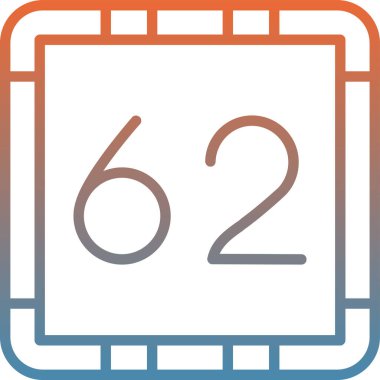 8 numaralı tarih simgesi