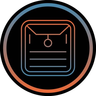 Bir kitap simgesinin vektör illüstrasyonu