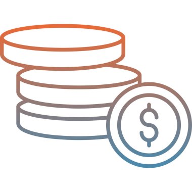 dolar işareti olan madeni paralar