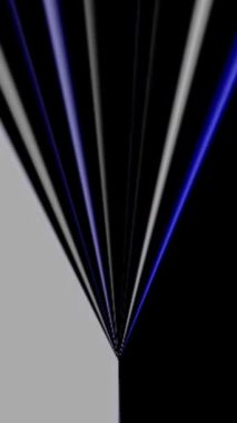 Dikey videolar için parlayan video animasyon arkaplanı gibi ışık çubukları