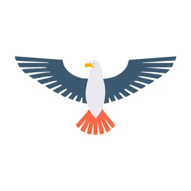 Kanatları ve kuyruk tüyleri açık bir kuş. Kanatları açık ve kuyruk tüyleri yayılmış uçan bir kuş tasviri.