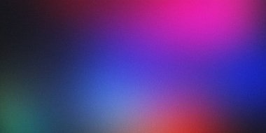 Blurred rainbow background. Abstract blurry gradient background with pink, blue and red hues. Use for website banners, headers, presentations, and more. clipart