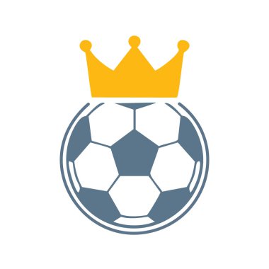 Futbol kralı. Üzerinde taç olan futbol topu, kazanmayı, şampiyonu, zaferi ve başarıyı simgeler..