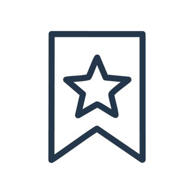 Yıldız yer imi simgesi. Yer imi içerisindeki bir yıldızın ana simgesi, gözde, önemli veya yüksek kaliteli içeriği sembolize eder.