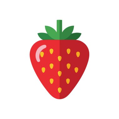 Taze Berry Dijital Sanat. Olgun, lezzetli bir meyve çizimi. Bu sağlıklı grafik, sağlıklı beslenmeyi, doğal tatlılığı ve yaz canlılığını simgeler..