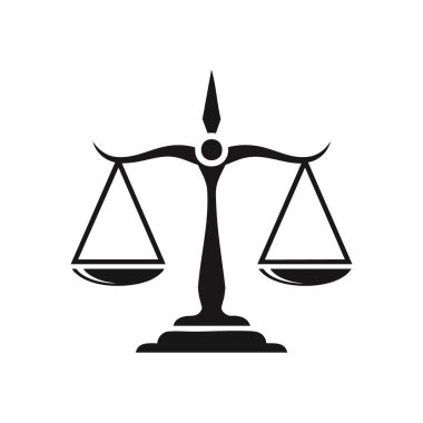 Adalet Grafiği Ölçüleri. Koyu bir arkaplanda terazinin resimsel tasviri. Özsermayeyi, hukuki ilkeleri, adaleti ve kesin ölçümü simgeler..