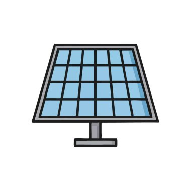 Temiz Enerji Güneş Paneli. Çevresel bakımı destekleyen sürdürülebilir güç sistemi ve gezegen için daha parlak bir gelecek..