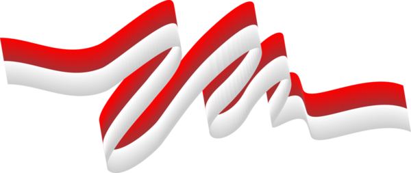 Kırmızı ve beyaz kurdele markalaşma, pazarlama ve şenlikli web görselleri için dekoratif bir unsur olarak yakalandı..