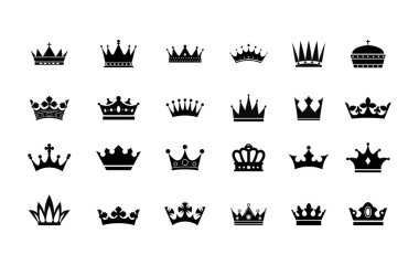 Beyaz bir Arkaplanda Siyah Kedi Siluet Vektör İllüstrasyonu.