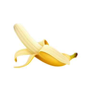 Gerçekçi organik tek muz