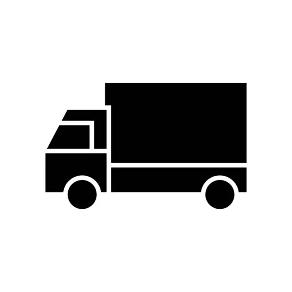 Nakliye, Lojistik veya Ulaşım Temsilcisi Van Vector Simgesi