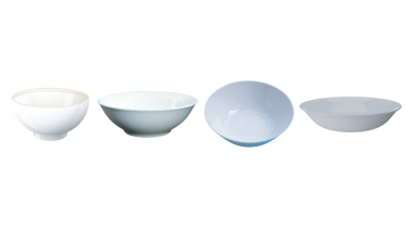 Mutfak ve Gıda Model Tasarımı İçin Boş Seramik Kasesi