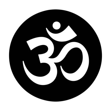 om Aum Hindu sembol simgesi