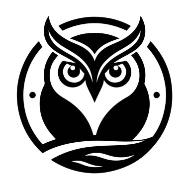 Baykuş Silueti Vektör Sanatı, Simgeler ve Grafikler