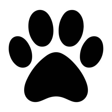 Köpek Pençesi Yazdırma Silüeti Sanat 124-- Paw baskı sanatı, Köpek pençesi baskısı, Siluet klipsi sanatı