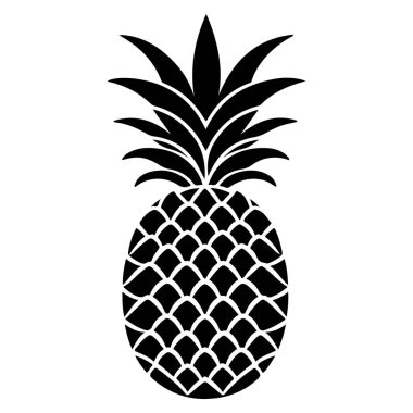 Ananas Vektörü Siluet Fotoğrafları, Resimler ve Resimler 