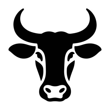 İneğin vektör illüstrasyonu