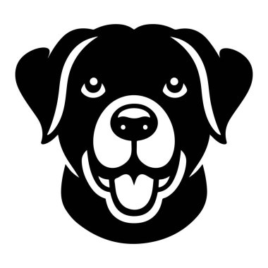 Bir köpeğin vektör çizimi