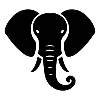 Fil simgesi, basit tasarım