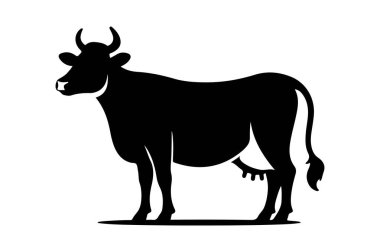 Boğa şeklinde siyah bir boğa.