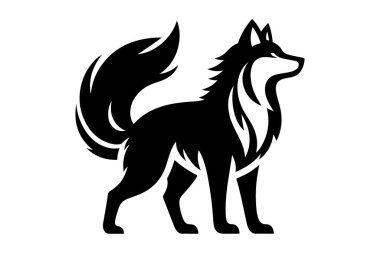 Köpeğin vektör çizimi