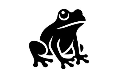 Kurbağa vektör çizim tasarım