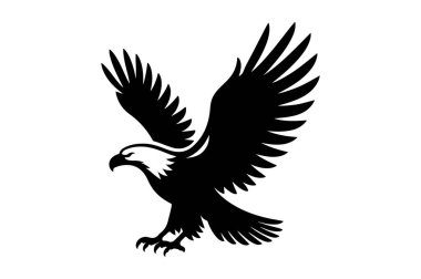 kartal simgesi, vektör illüstrasyonu