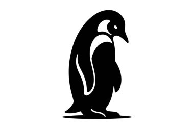 penguen logo vektör tasarım şablonu