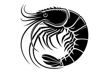 Balık simgesi, basit siyah stil