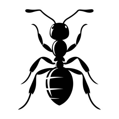 karınca simgesi vektör illüstrasyonu
