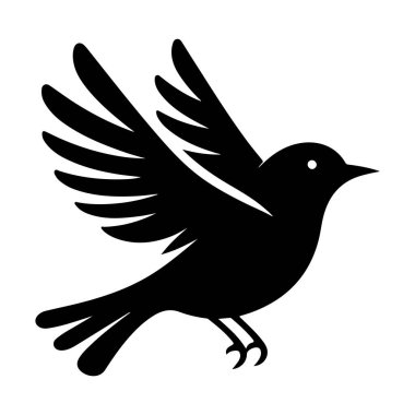 Bir kuşun vektör çizimi