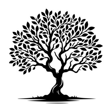 Ağacın vektör illüstrasyonu