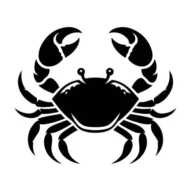 crab logo design vector illustration