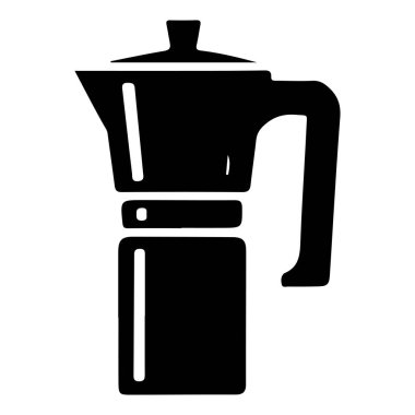 Kahve öğütücü ikonu. Web için kahve öğütücü vektör simgesinin basit çizimi