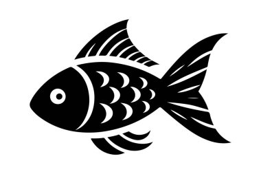 balık vektörü illüstrasyon tasarımı
