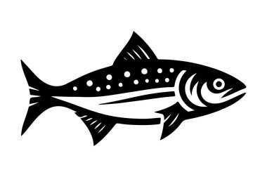 Deniz balığı vektör çizim