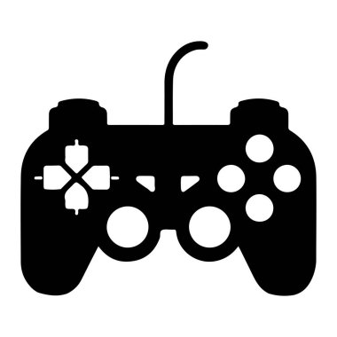 oyun denetleyici simgesi, basit illüstrasyon