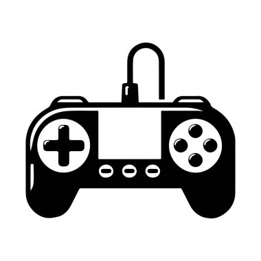 joystick oyun simgesi vektör illüstrasyon grafik tasarımı